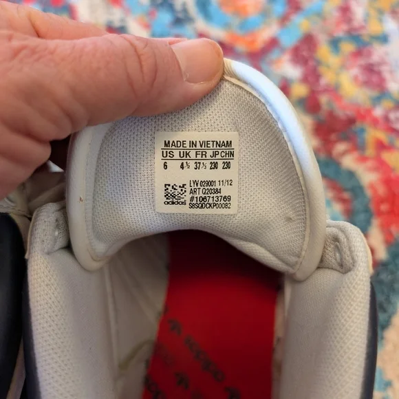 Adidas Top Ten Hi Sneakers Women Size 6 - Picture 3 of 6